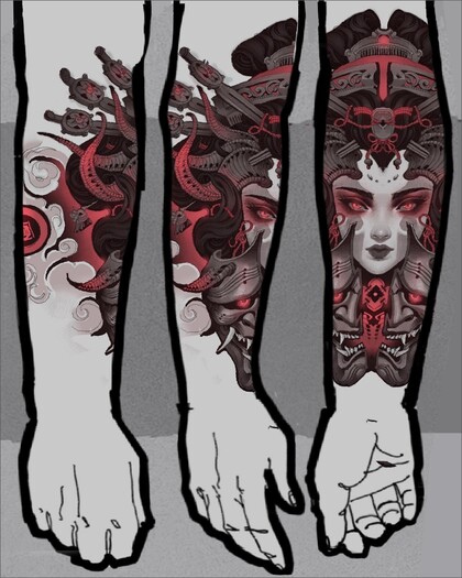 Ideias de tatuagem #54728 Tatuador Vitaliy Morozov