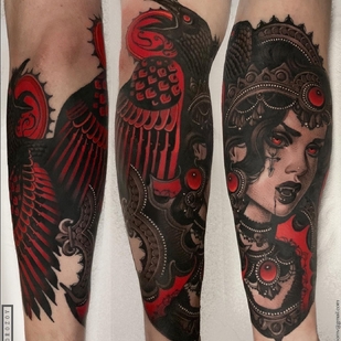 🔥 Fotos quentes, portfólio de modelos  #54731 Artista de tatuagem Vitaliy Morozov