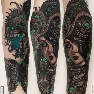 🔥 Fotos quentes, portfólio de modelos  #54755 Artista de tatuagem Vitaliy Morozov