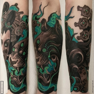 🔥 Fotos quentes, portfólio de modelos  #54756 Artista de tatuagem Vitaliy Morozov