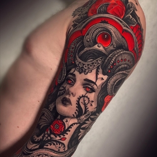 🔥 Fotos quentes, portfólio de modelos  #54748 Artista de tatuagem Vitaliy Morozov