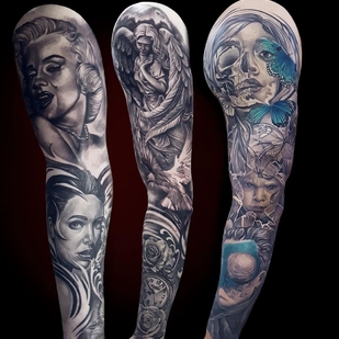 🔥 Fotos quentes, portfólio de modelos  #54817 Artista de tatuagem Andrei Aivazian