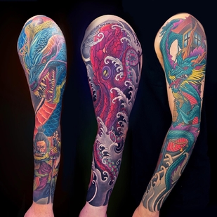 🔥 Fotos quentes, portfólio de modelos  #54822 Artista de tatuagem Andrei Aivazian