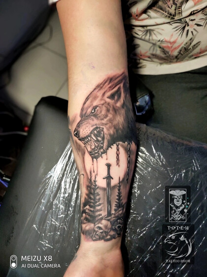 Ideias de tatuagem #54878 Tatuador Vitaliy Kib