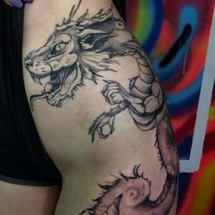 🔥 Fotos quentes, portfólio de modelos  #55252 Artista de tatuagem Nikita Pchelincev