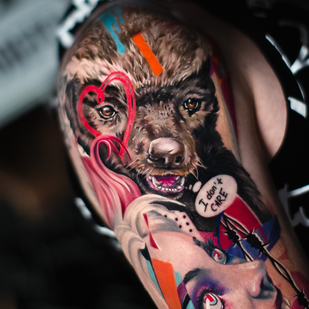 🔥 Fotos quentes, portfólio de modelos  #69453 Artista de tatuagem Dmitriy Sheyb