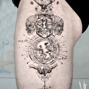 🔥 Fotos quentes, portfólio de modelos  #69642 Artista de tatuagem Mr. J Fineline