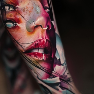 🔥 Fotos quentes, portfólio de modelos  #69761 Artista de tatuagem Dmitriy Sheyb