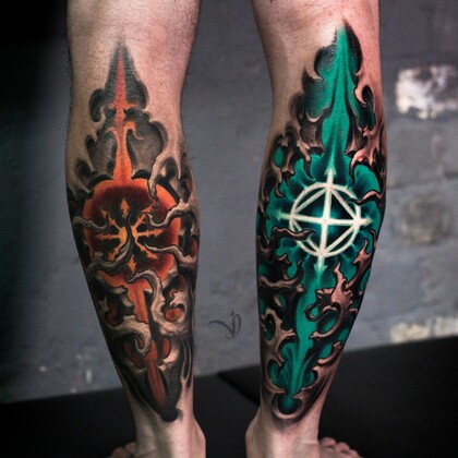 Ideias de tatuagem #69780 Tatuador Dmitriy Varlakov