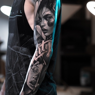 🔥 Fotos quentes, portfólio de modelos  #69844 Artista de tatuagem Dan Starr