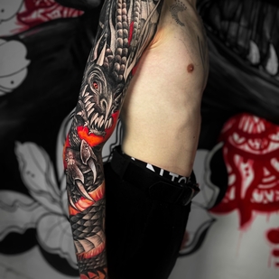 🔥 Fotos quentes, portfólio de modelos  #69852 Artista de tatuagem Nika Nixttay