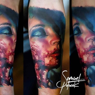 🔥 Fotos quentes, portfólio de modelos  #1125 Artista de tatuagem Samuel Potucek