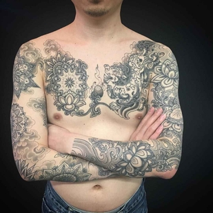 🔥 Fotos quentes, portfólio de modelos  #11556 Artista de tatuagem Yoni Zilber