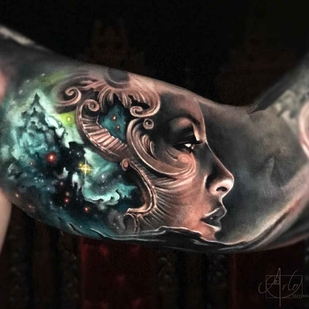 🔥 Fotos quentes, portfólio de modelos  #11608 Artista de tatuagem Arlo DiCristina