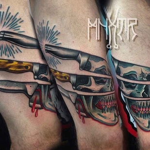 🔥 Fotos quentes, portfólio de modelos  #11350 Artista de tatuagem Yugin Zhestko