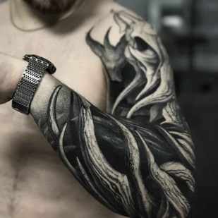 🔥 Fotos quentes, portfólio de modelos  #11447 Artista de tatuagem Deni Aktemirov