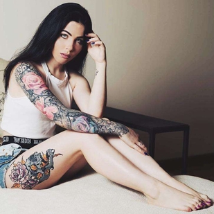 🔥 Fotos quentes, portfólio de modelos  #21324 Modelo de tatuagem Victoria Biguzzi