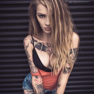 🔥 Fotos quentes, portfólio de modelos  #21763 Modelo de tatuagem Jackie Janzer