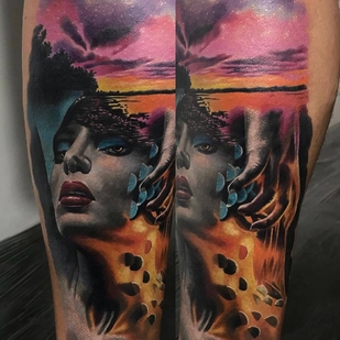 🔥 Fotos quentes, portfólio de modelos  #31170 Artista de tatuagem Aaron Olaguivel (Omom Tattoo)