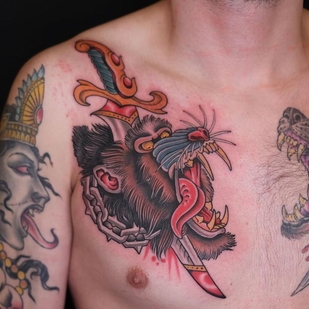 🔥 Fotos quentes, portfólio de modelos  #40580 Artista de tatuagem EGOR HIMENKOV