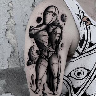 🔥 Fotos quentes, portfólio de modelos  #40754 Artista de tatuagem Jacopo Uppercut