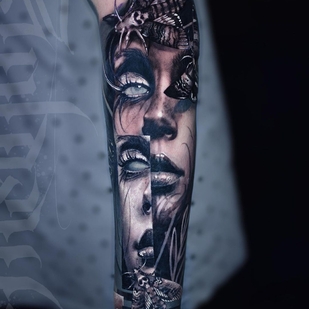 🔥 Fotos quentes, portfólio de modelos  #40778 Artista de tatuagem Maxim Melnik