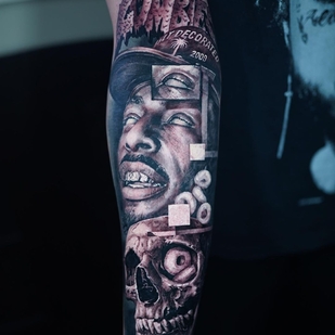 🔥 Fotos quentes, portfólio de modelos  #40779 Artista de tatuagem Maxim Melnik