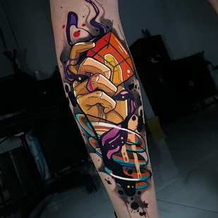 🔥 Fotos quentes, portfólio de modelos  #40980 Artista de tatuagem Alcaz Alex