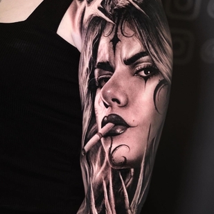 🔥 Fotos quentes, portfólio de modelos  #55331 Artista de tatuagem Anton Martyushev