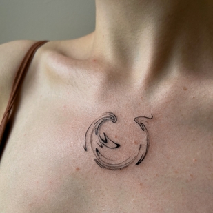 🔥 Fotos quentes, portfólio de modelos  #70148 Artista de tatuagem Ginger Lines / Anna