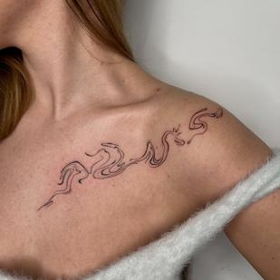 🔥 Fotos quentes, portfólio de modelos  #70151 Artista de tatuagem Ginger Lines / Anna