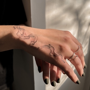 🔥 Fotos quentes, portfólio de modelos  #70160 Artista de tatuagem Ginger Lines / Anna