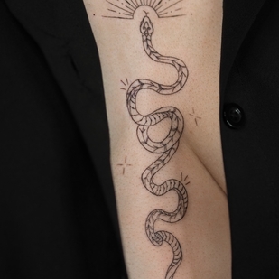 🔥 Fotos quentes, portfólio de modelos  #70163 Artista de tatuagem Ginger Lines / Anna