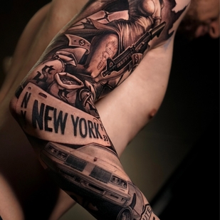 🔥 Fotos quentes, portfólio de modelos  #71088 Artista de tatuagem Kirill Matusevich