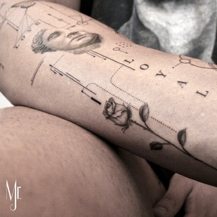 🔥 Fotos quentes, portfólio de modelos  #71238 Artista de tatuagem Mr. J Fineline