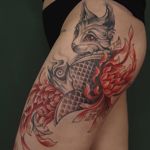 🔥 Fotos quentes, portfólio de modelos  #71356 Artista de tatuagem Daria More 