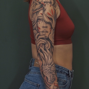 🔥 Fotos quentes, portfólio de modelos  #71483 Artista de tatuagem Daria More 