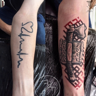 🔥 Fotos quentes, portfólio de modelos  #71651 Artista de tatuagem Vitaliy Kib