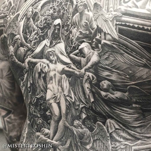 🔥 Fotos quentes, portfólio de modelos  #1452 Artista de tatuagem Dmitriy Troshin