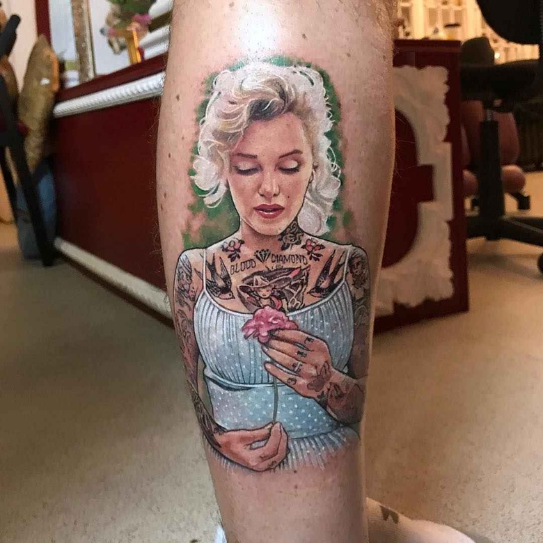 Tatuagem animada realismo - David Corden