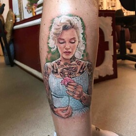 Tatuagem animada realismo - David Corden