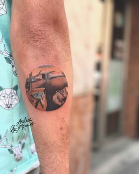 Tatuagem de cor por Andrea Morales