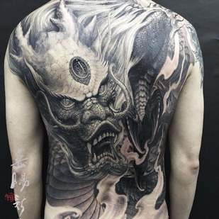 🔥 Fotos quentes, portfólio de modelos  #22443 Artista de tatuagem Heng Yue（岳阳新刺客)