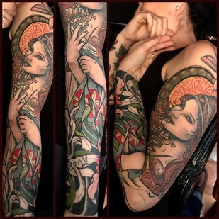 🔥 Fotos quentes, portfólio de modelos  #22639 Artista de tatuagem Mikael de Poissy