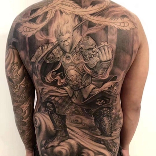 🔥 Fotos quentes, portfólio de modelos  #22457 Artista de tatuagem Heng Yue（岳阳新刺客)