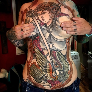 🔥 Fotos quentes, portfólio de modelos  #22652 Artista de tatuagem Mikael de Poissy