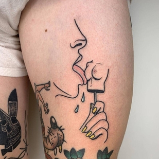 🔥 Fotos quentes, portfólio de modelos  #31760 Artista de tatuagem Brit Abad