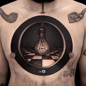 A arte dos tatuagens melancólicas de Jamie Luna