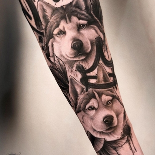 🔥 Fotos quentes, portfólio de modelos  #41044 Artista de tatuagem Sasha Kot