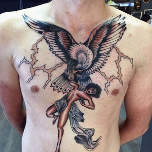 🔥 Fotos quentes, portfólio de modelos  #41336 Artista de tatuagem Valera Pashkov